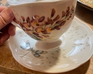 lenox  cup and saucer 