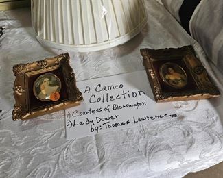  CAMEO COLLECTION- COUNTESS OF BLESSINGTON, LADY DOWER