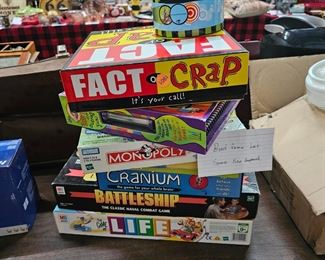 LOT OF BOARD GAMES
