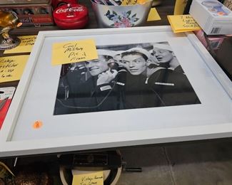 FRAMED MILITARY MOVIE PICTURE