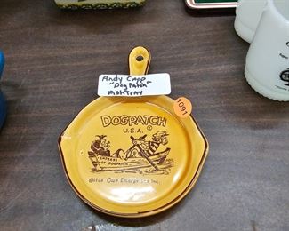 ANDY CAPP "DOG PATCH" ASHTRAY