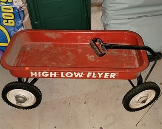Vintage High Low Flyer wagon $50