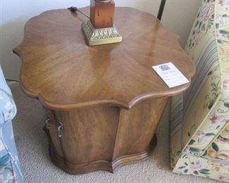 2-Matching Vintage End Tables, Lower Cabinets