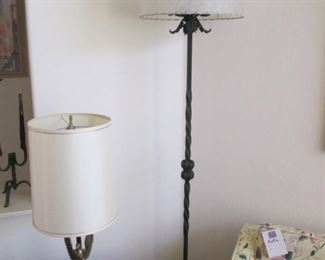 Pair of Vintage Floor Lamps