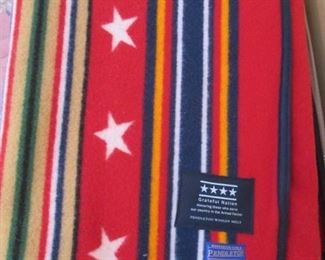 Pendleton "Grateful Nation" Wool Blanket, Armed Forces Service