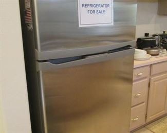 Whirlpool Stainless Refrigerator with Ice Maker