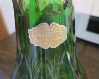 Lead Crystal Decanter, West Germany