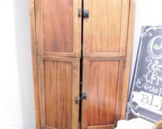 Antique Wood Pantry/Cabinet