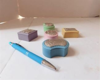 Small Colorful Jewelry Boxes