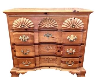 Spectacular Pine Chest of Drawers Made in USA
