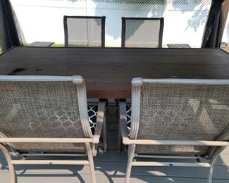Outdoor patio furniture 