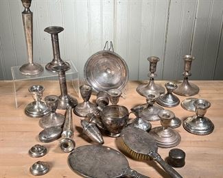 LARGE LOT OF STERLING SILVER | Large Lot of Sterling.  Mostly all dented/damaged