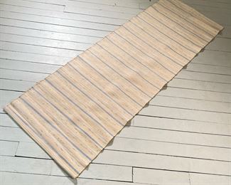 HANDWOVEN RUNNER | Dash & Albert Rug Company handwoven cotton runner rug. - l. 2.5 x w. 8 ft