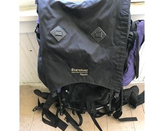 EUREKA RAVEN BACKPACK | Eureka Raven Backpack with external frame. -  l. 16 x h. 30 in