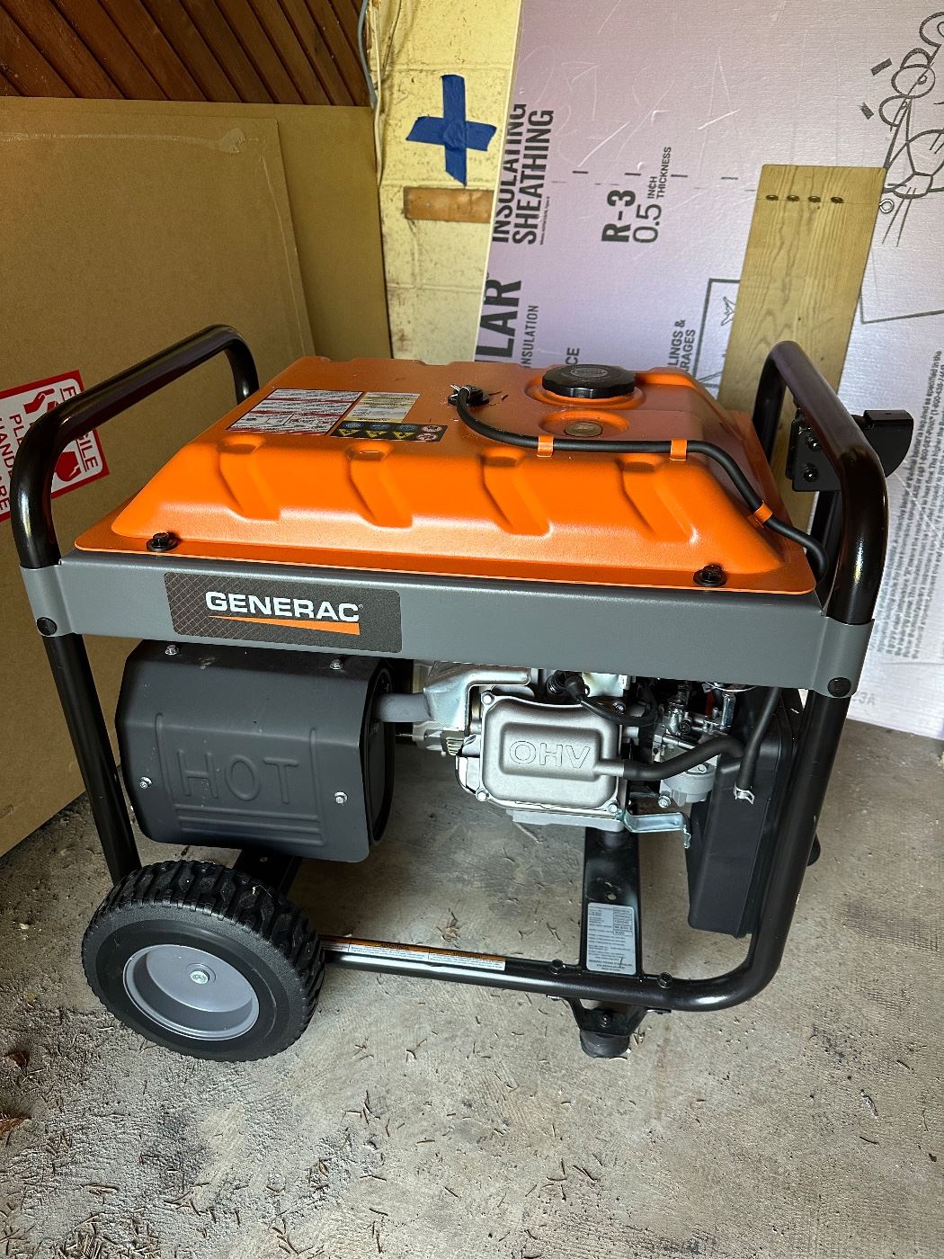 Never Used Generator 