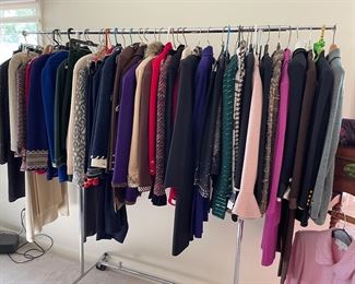 Large collection of St. John: classics, evening, and sport sizes (S-L)