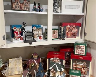 Dept 56 and more holiday houses