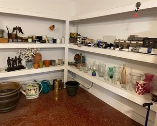 Planters, vases, misc. hardware and more!