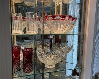 Crystal and glassware:  Waterford and more