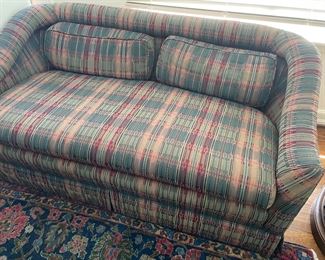 MCM-curved loveseat - matched set of 2 available - excellent condition