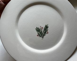 Eddie Bauer holiday plates