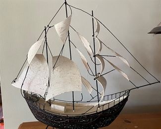 decorative tall ship