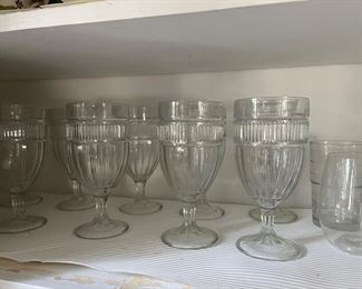 vintage glassware