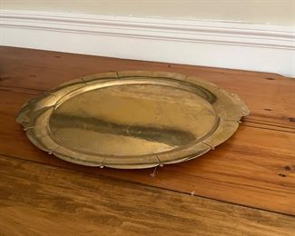 brass tray