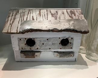 vintage birdhouse