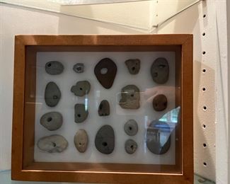 Lake Michigan holey rocks collection