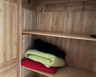 pine storage cupboard - perfect storage