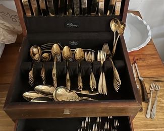 Dirigold vintage flatware - service for 12