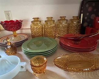 1970's gold canisters