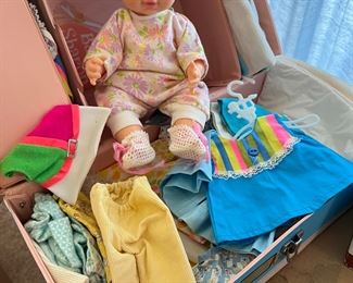 Here is the Horseman feed and wet doll