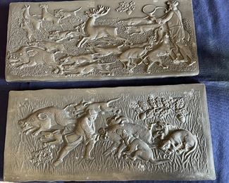 Metal high relief panels