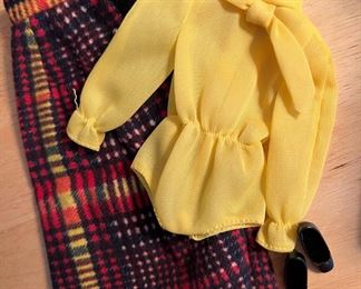 Barbie wool skirt and top