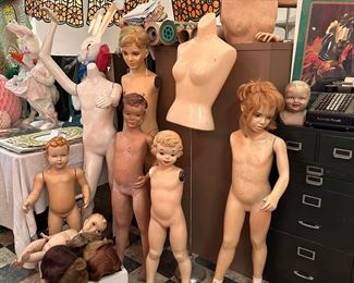 Amazing, vintage, rare. Mannequins oh my! 