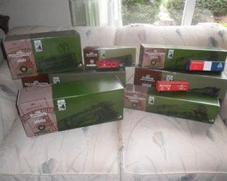 Lionel Trains in boxes some never opened