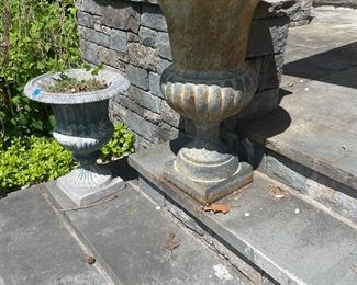 Several Pairs of Urns & Flower Pots 