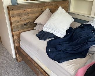 Pair of West Elm Full size Beds 