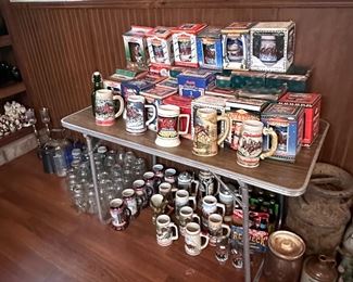 Budweiser Stein collection