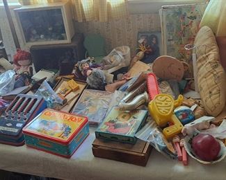 vintage Barbie dolls, Ideal Penny Playpal, antique doll parts