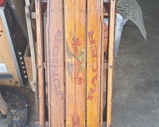 antique sled
