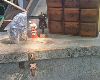 antique tool chest