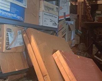 Many bins of treasures to unpack