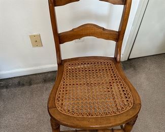 Vintage Wood/ Cane Chair