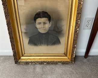 Vintage Framed Photo