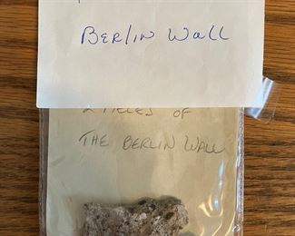 Pieces of Berlin Wall
