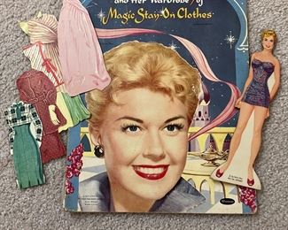 Vintage Doris Day Paper Dolls