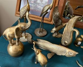 Brass collectibles